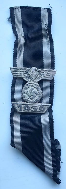 Bar to the WWI Iron Cross second-class ('Wiederholungsspange zum EK II. Klasse')