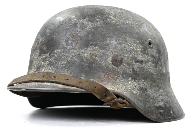 German WH M40 ND Camo Helmet