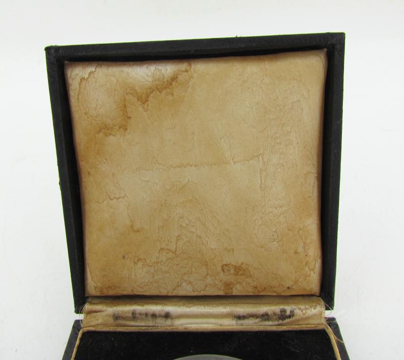 German Luftwaffe Göring Award Plaque – 74 mm – Technical Service in Case