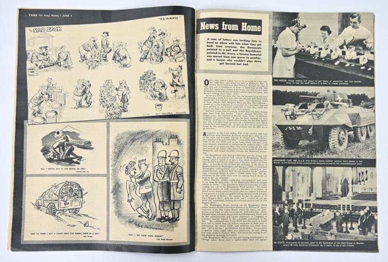 British Edition of the Yank Magazine June 4th, 1944