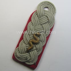 Single, WH (Heeres) officers'-pattern 'cyphered' shoulderboard: 'Major einer...