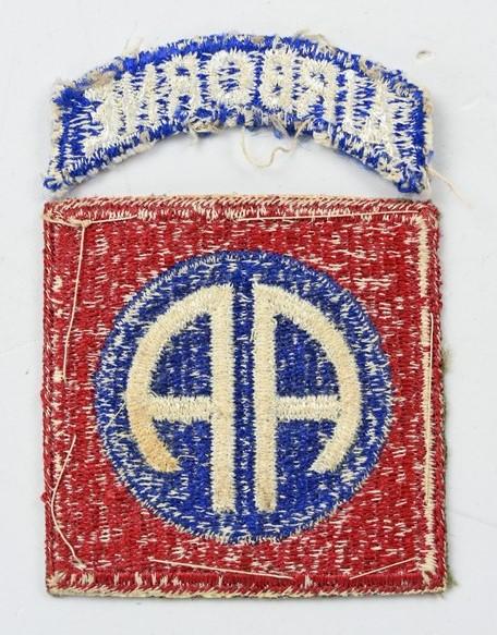US WW2 82nd Airborne Division SSI