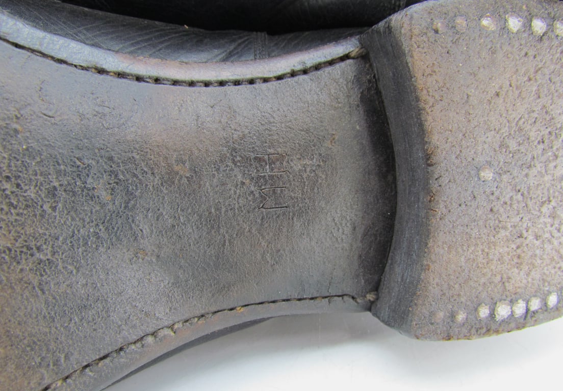 German Wartime "Salamander" Dress Shoes with Shoe Lasts