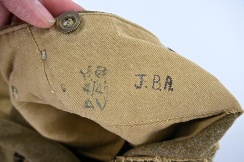 British WW2 RAMC Uniform Grouping 'Lt. J.B. Arthur'