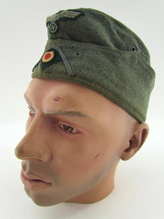 Wehrmacht ( Heer ) M34 Side Cap WithTransport Troops Soutache