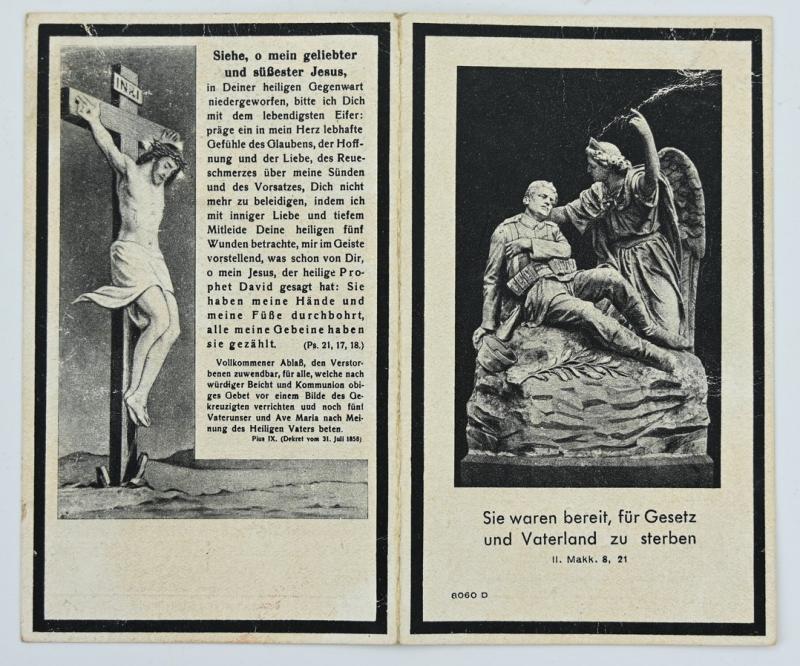 German WH Deathcard Set 'Family Leven'