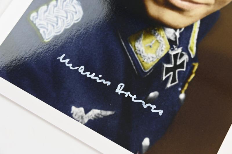 Signature of Luftwaffe KC Recipient 'Martin Drewes'