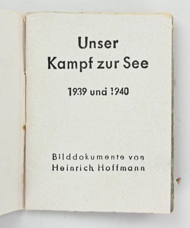 German WHW Pocket Booklet 'Der Fuhrer'