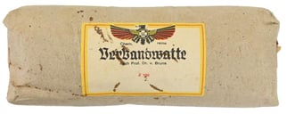 German Third Reich Period Medical Cotton Wool Package