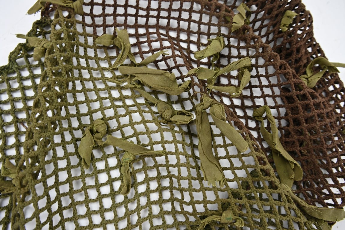Canadian WW2 Helmet Net with Scrim