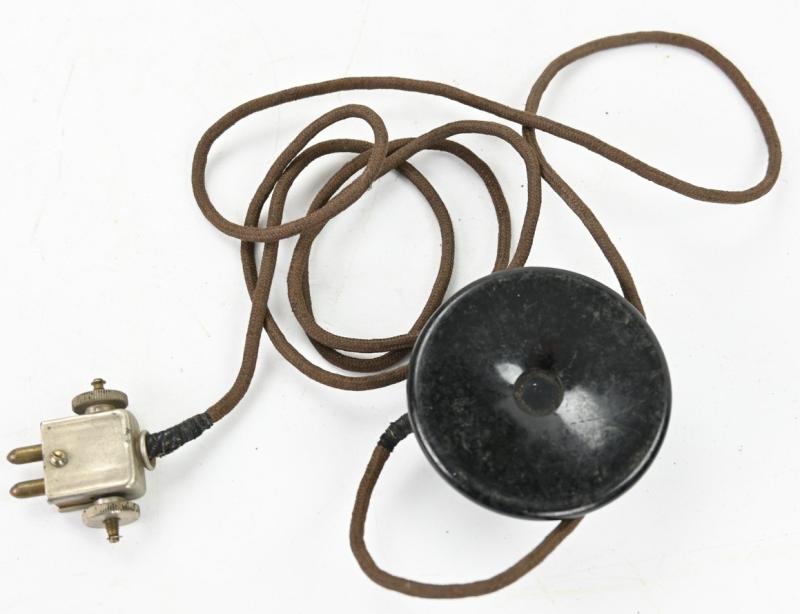 German WH Signal FF33 Field Phone Kopffernhörer