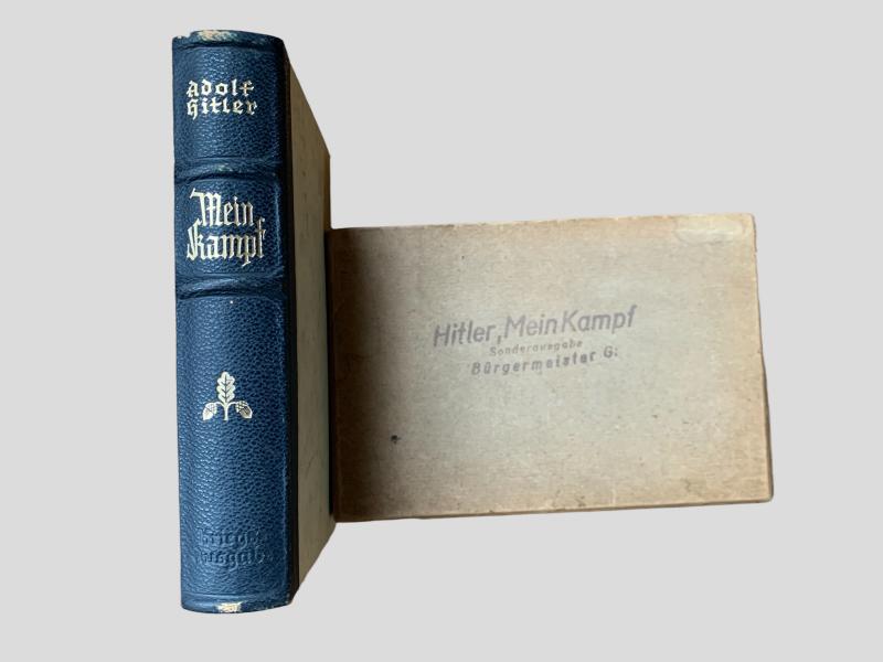 Adolf Hitler's 'Mein Kampf' with Slipcase