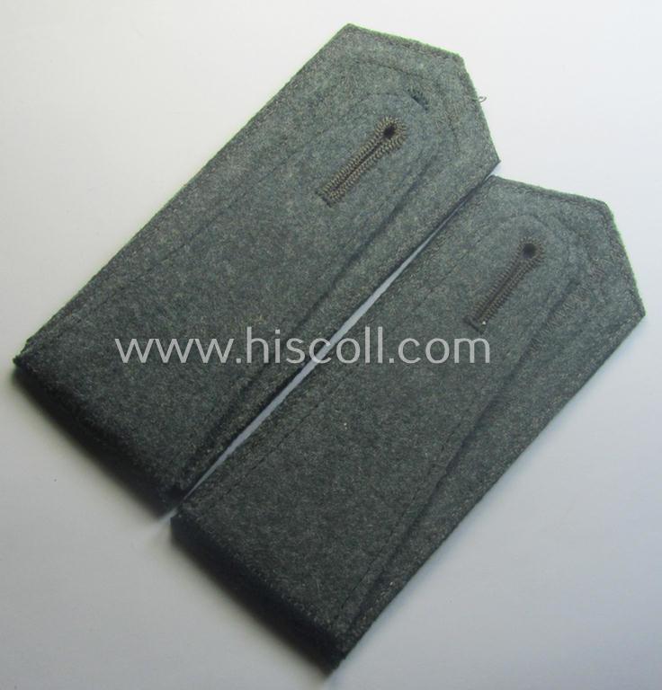 'Virtually mint' pair of WH (Heeres) neatly 'cyphered' ('M36'- ie. 'M40'-pattern and/or pointed-style) NCO-type shoulderstraps: 'Uffz. des Infanterie-Rgts. 119'