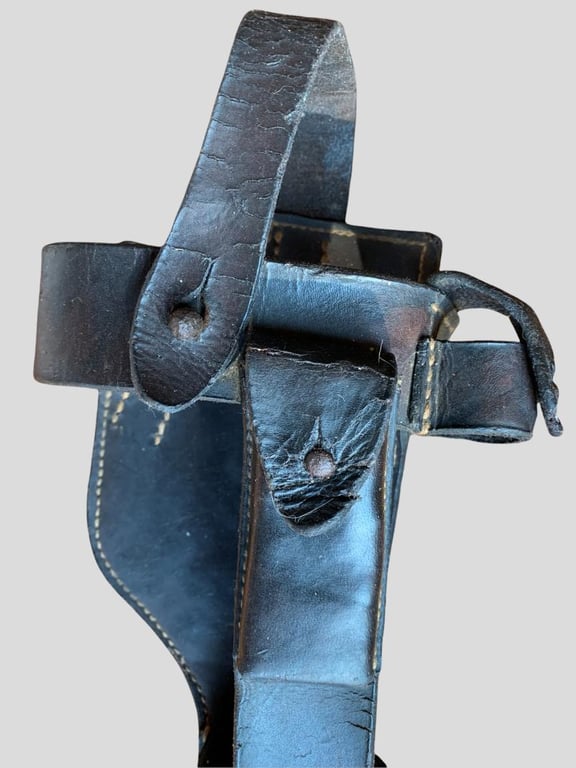 German WW1 C96 Leather Frame