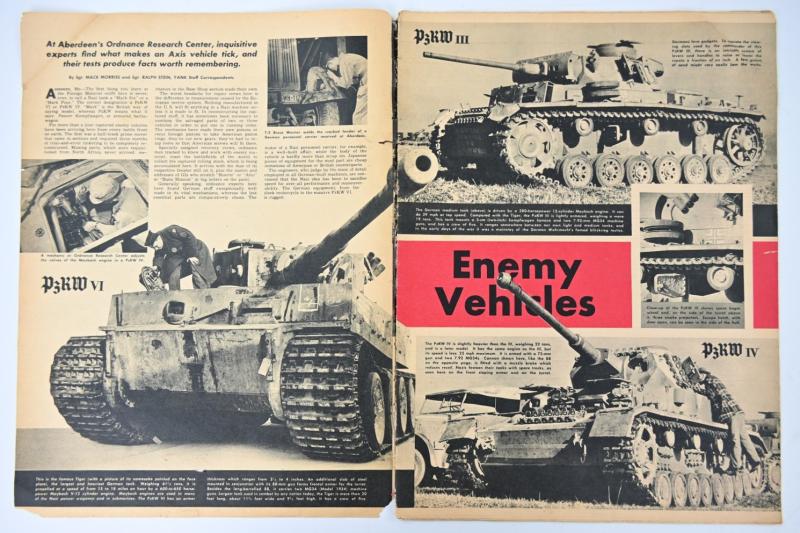 US WW2 Yank Magazine January 21st, 1944.