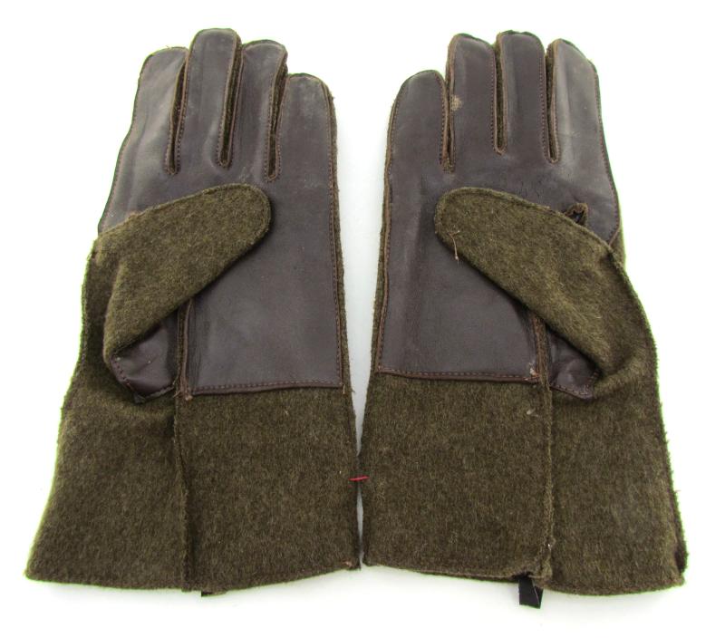 US WWII Wool/Leather winter gloves