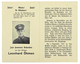 German WH GBJ Deathcard