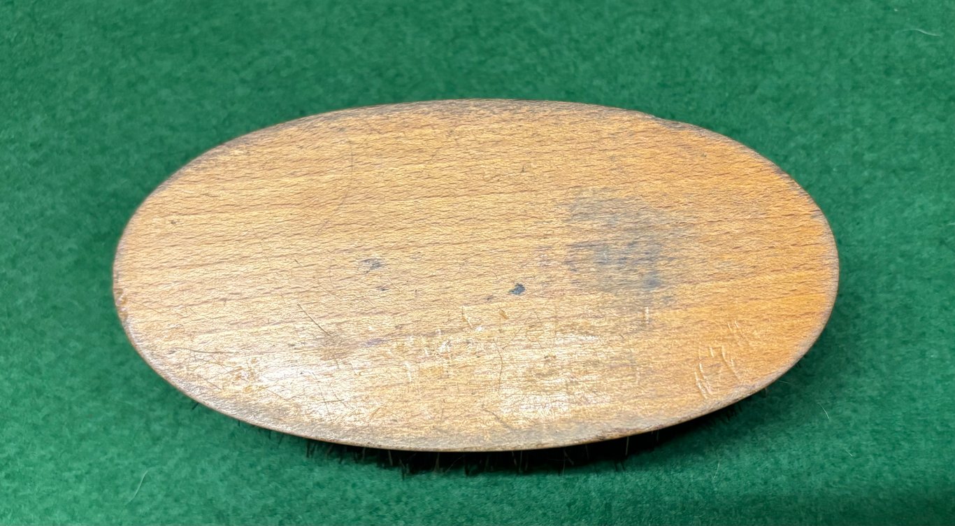 Pre WW2 Hairbrush dated 1925