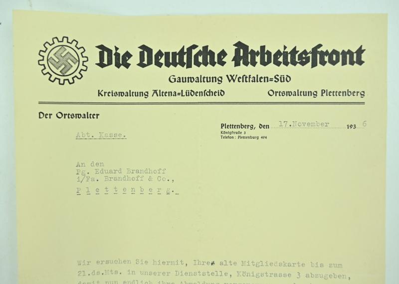 German DAF Member Document set