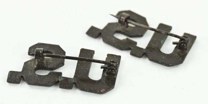 US WW1 officer collar Insignia