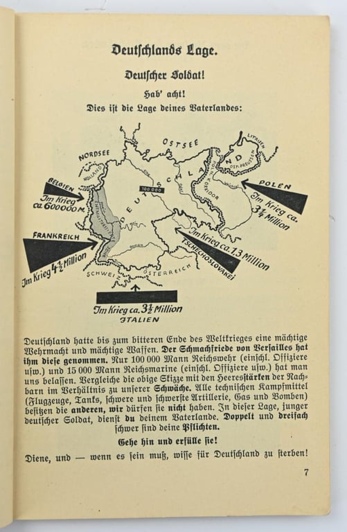 German WH Soldiers Manual 'Soldatenfibel'