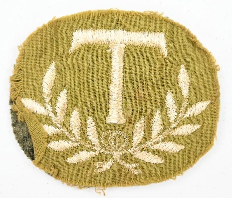British WW2 Sleeve Trade Badge 'Technician'