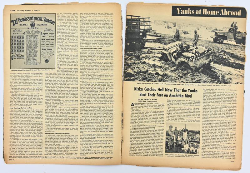 US WW2 Yank Magazine 11 June 1943