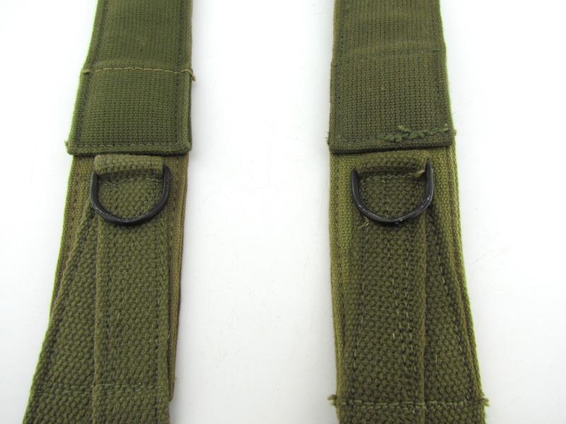 US WWII M1943 suspenders marked US 1945