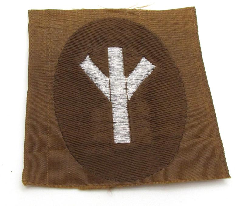 SA- ('Sturmabteilungen'-) related armbadge ( 'Ärmelabzeichen für Führer') with RZM Label