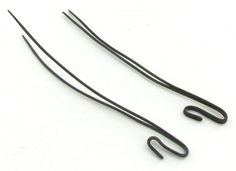 Complete late war German helmet net with attachment hooks