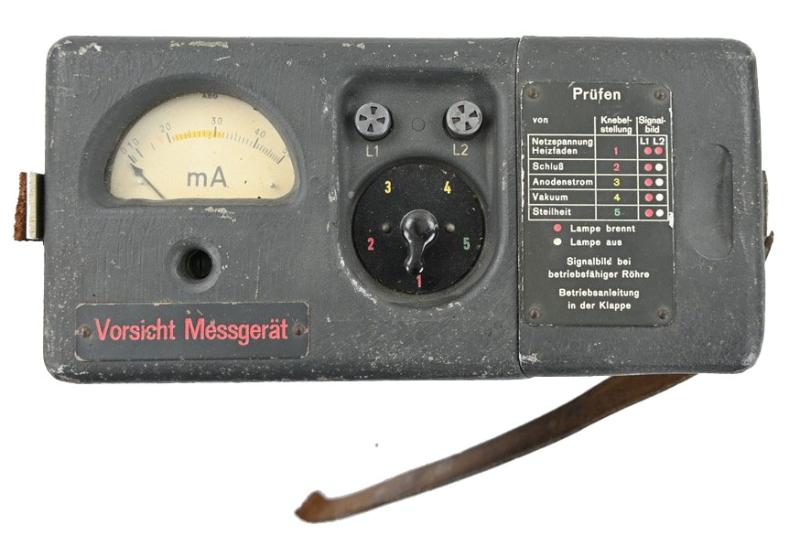 German WH Röhrenprüfgerät RPG 2