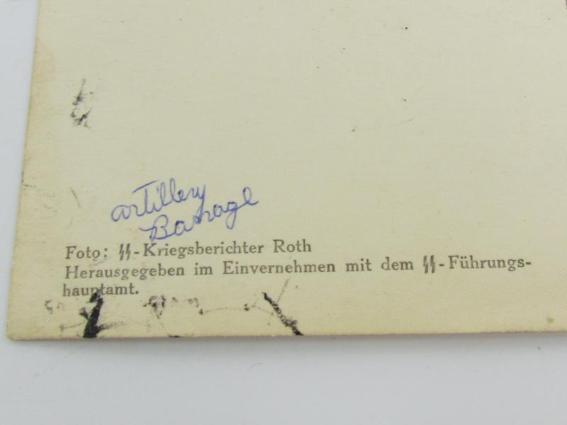 Postcard : Unsere Waffen-SS