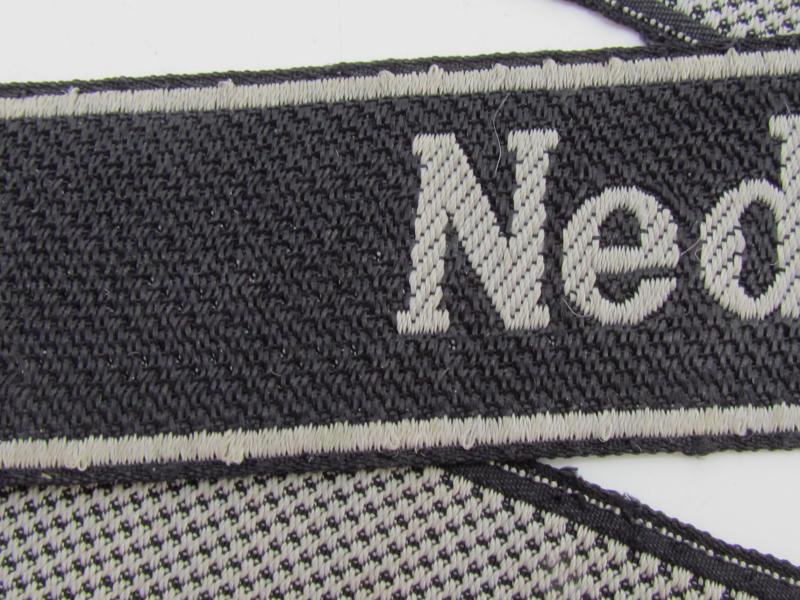 Waffen-SS BeVo 'Nederland' Cufftitle