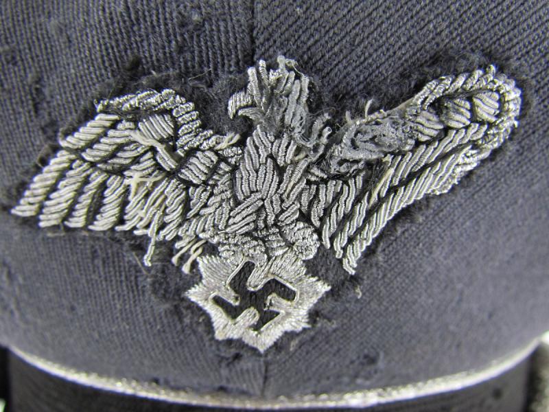 RLB/Luftschutz  Air Protection League Officers Visor Cap...Rare