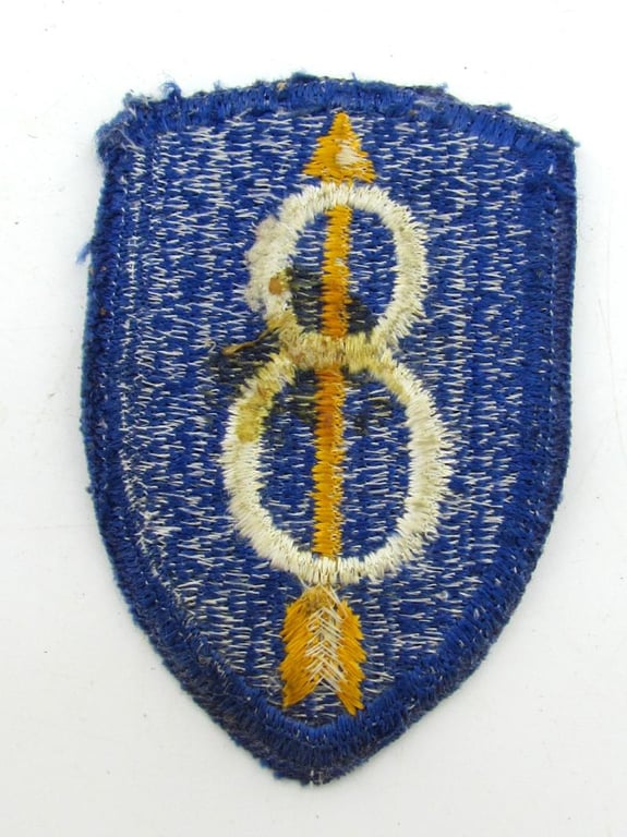 WWII US Army 8th infantry division patch