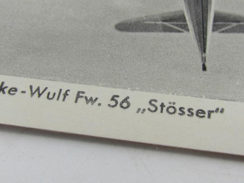 Postcard Focke Wulf Fw 56 Stößer
