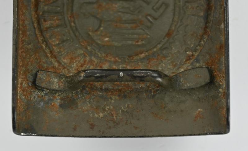 German WH Beltbuckle with Tab 'E.Schneider'