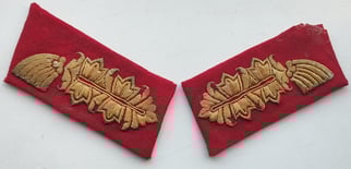 WWII Heer Generals Celleon collar tabs