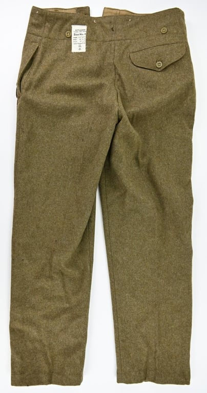 British WW2 P40 Battledress Trousers