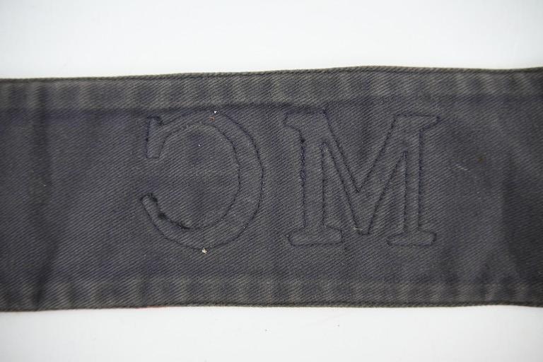 British WW2 Movement Controle Armband