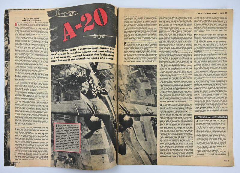 US WW2 Yank Magazine June 30th,1944
