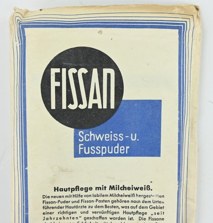 German Third Reich Package of Footpowder