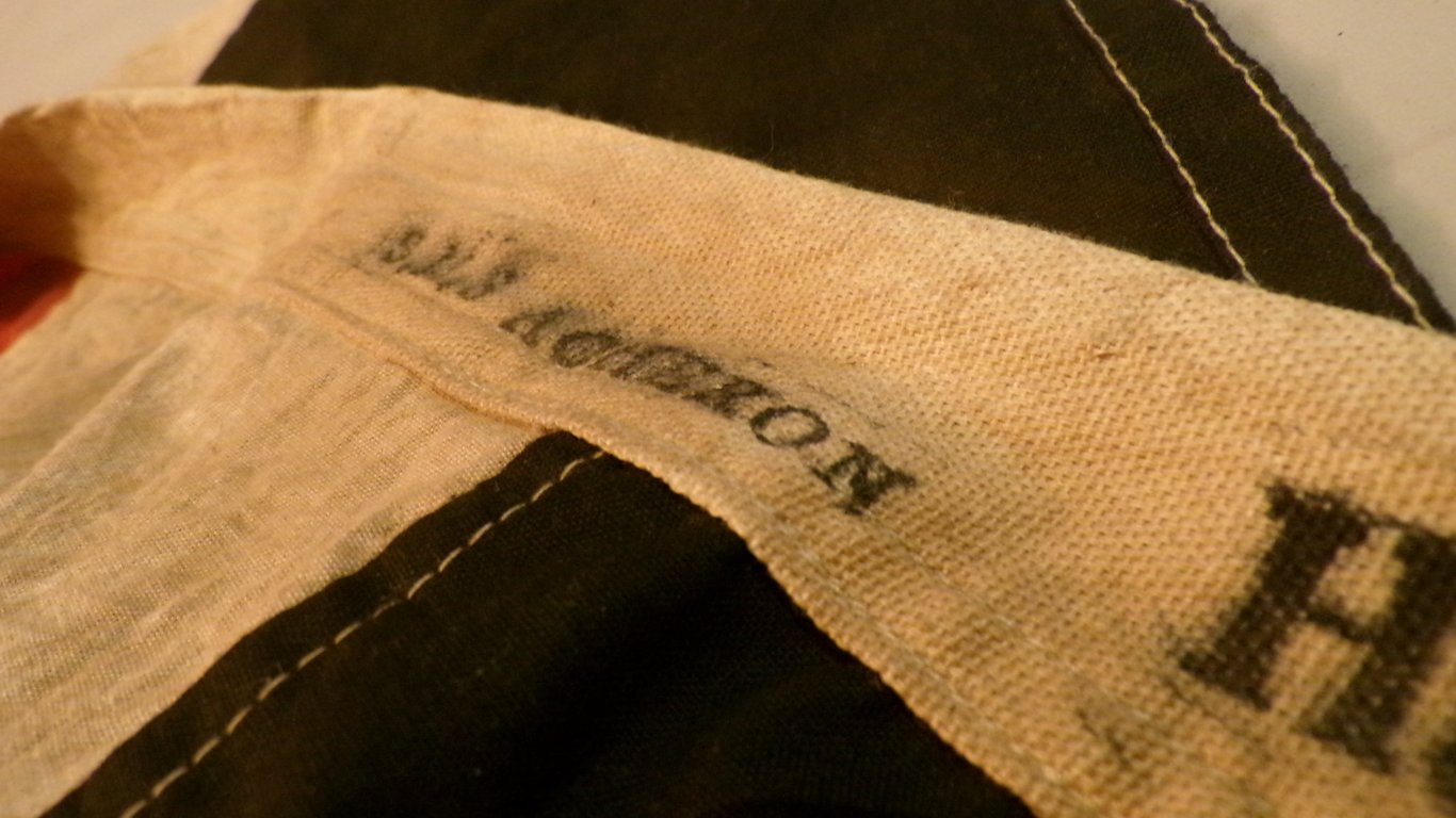 WW1 Imperial Reichsmarine flag from the Acheron