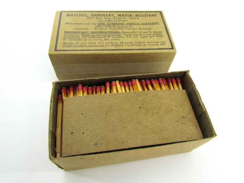 US WWII era Water Resistance Matches