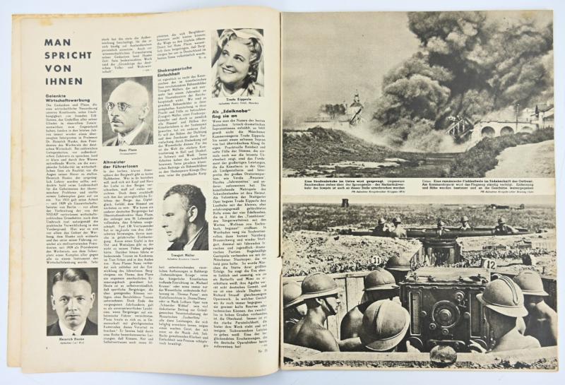 German Third Reich Magazine 'Die Woche' 1943