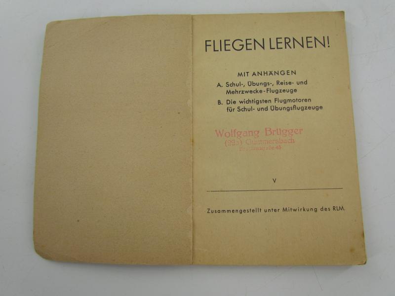 Fliegen Lernen book .....(Learn to fly!)