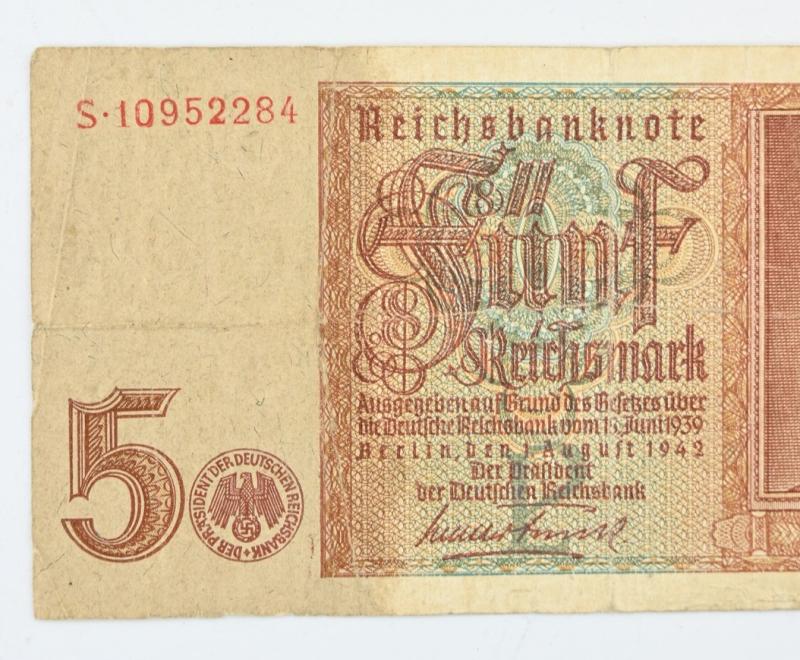 German Third Reich period Banknote