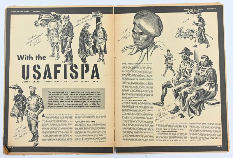 US WW2 Yank Magazine 27 January 1943