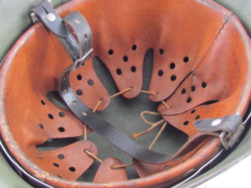 Wehrmacht Heer M35 Applegreen Double Decal Helmet