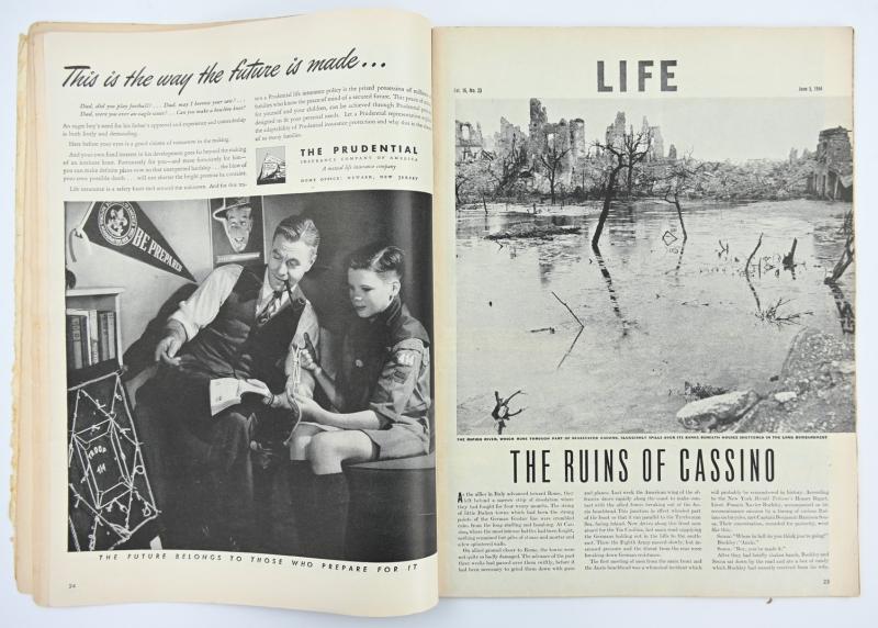 US WW2 Life Magazine June 1944